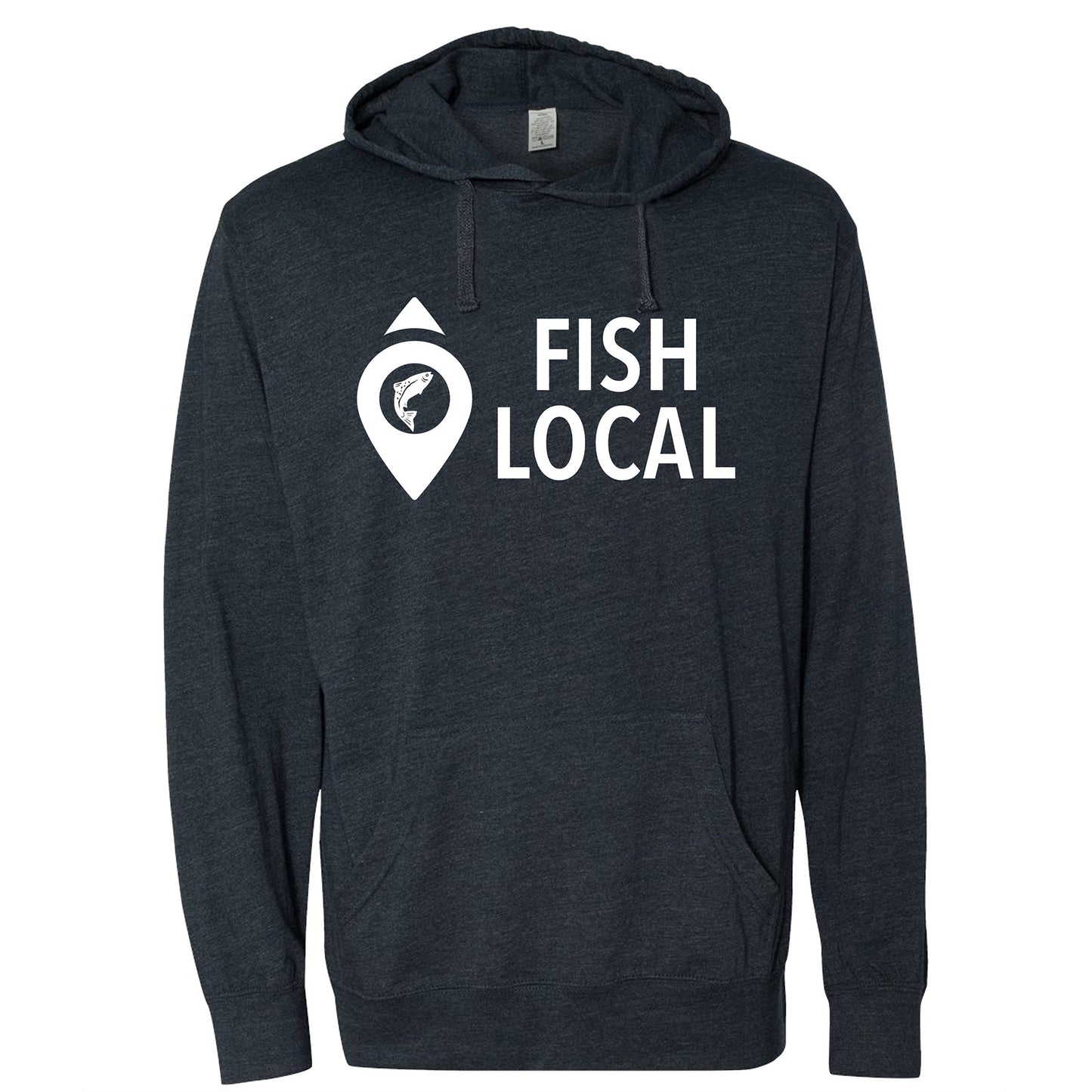 Fish Local Long Sleeve Hooded Tee
