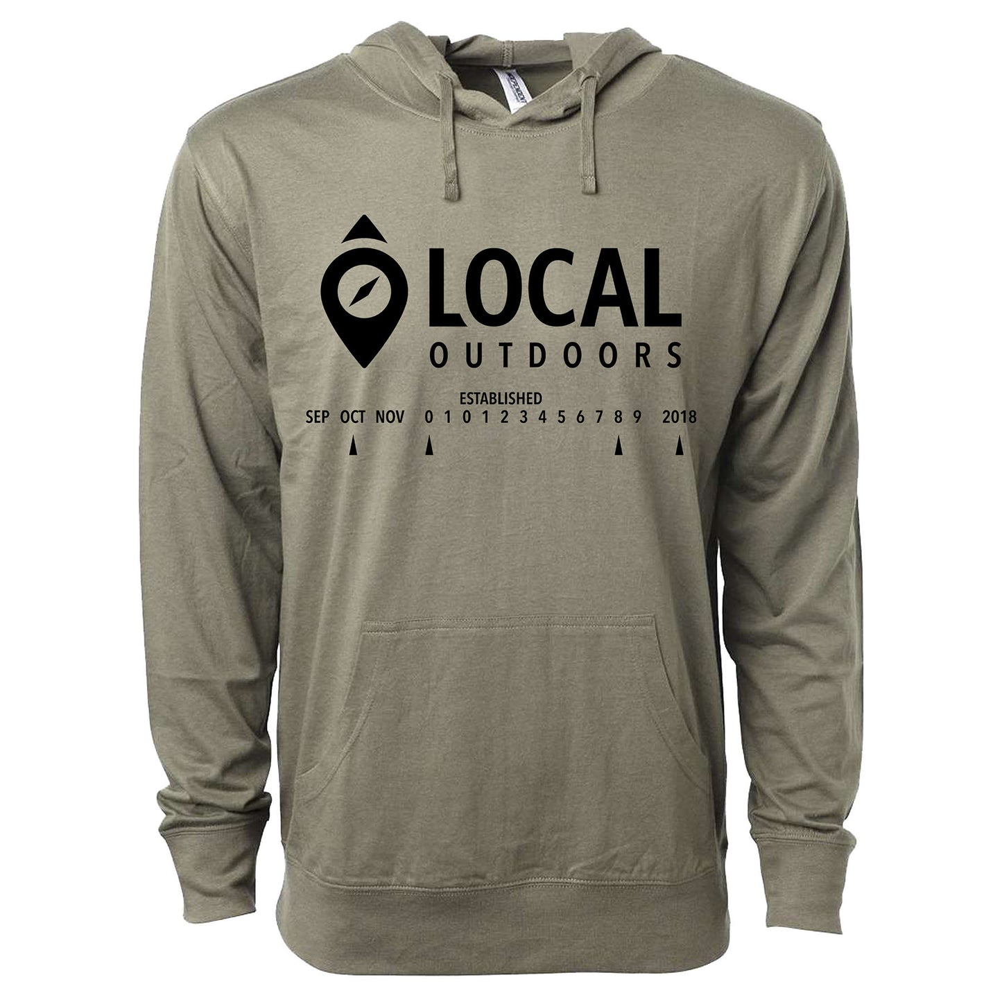 Local Outdoors Long Sleeve Hooded Tee