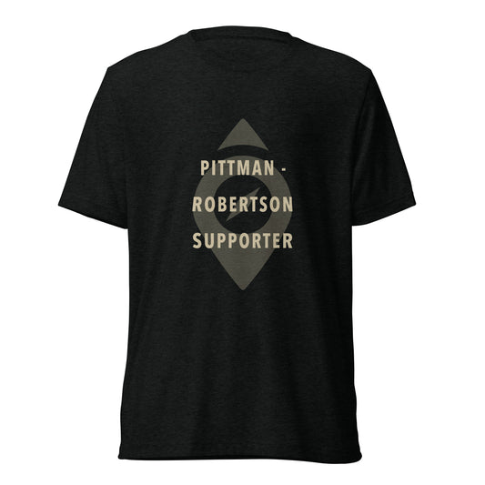 Pittman-Robertson Supporter Short sleeve t-shirt
