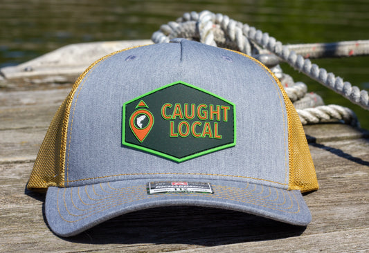 Caught Local PVC Patch Hats